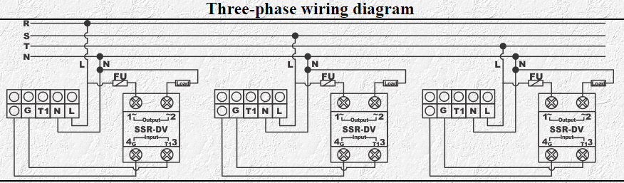 SCR voltage regulator ZKG-2000 for Plastic Blister Forming Machine